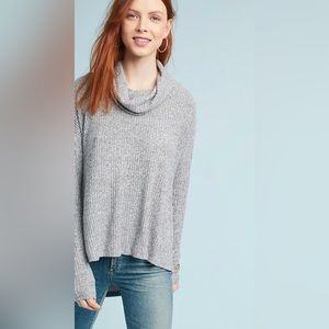 Saturday Sunday from Anthropologie - High Low Brushed Cowl Neck Pullover